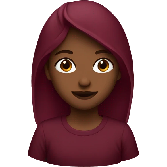 burgundy aesthetic emoji