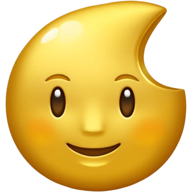 Fais une pièce d'or avec l'inscription F emoji
