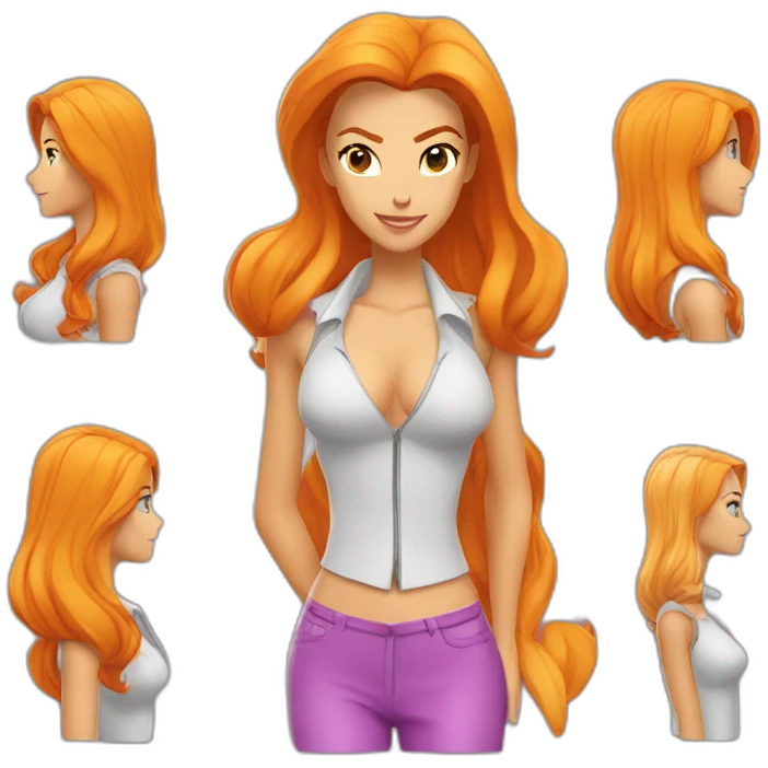 totally-spies-alexandra emoji