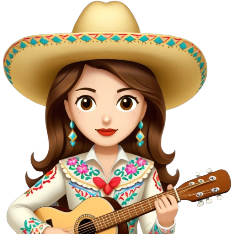 Mariachi Guitarist emoji