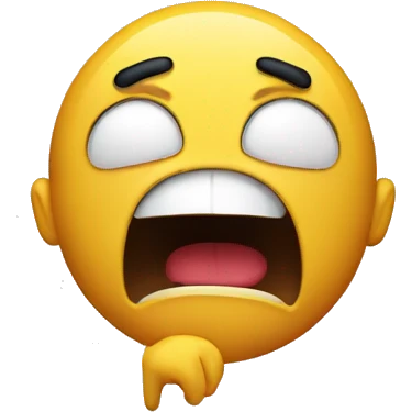 Shaking head angrily  emoji