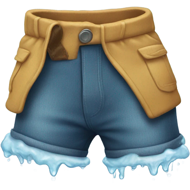 Raining pants emoji