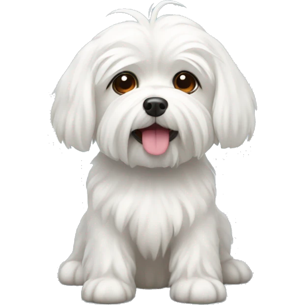 Maltese dog  emoji