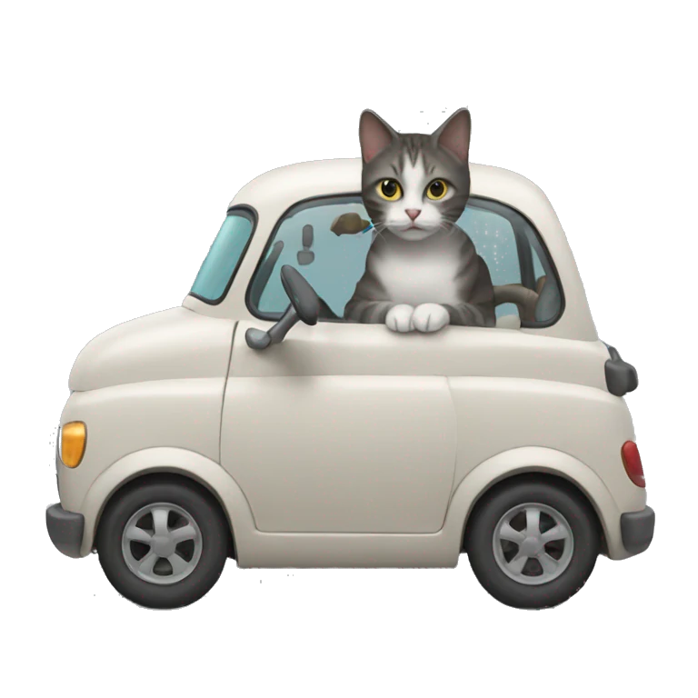 car cat emoji