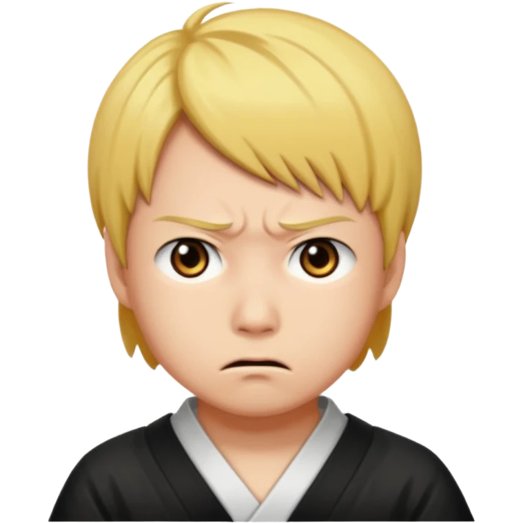 Zenitsu Agatsuma Annoyed emoji