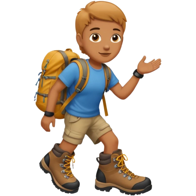 hiking emoji