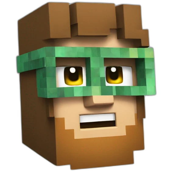 Minecraft gamer emoji