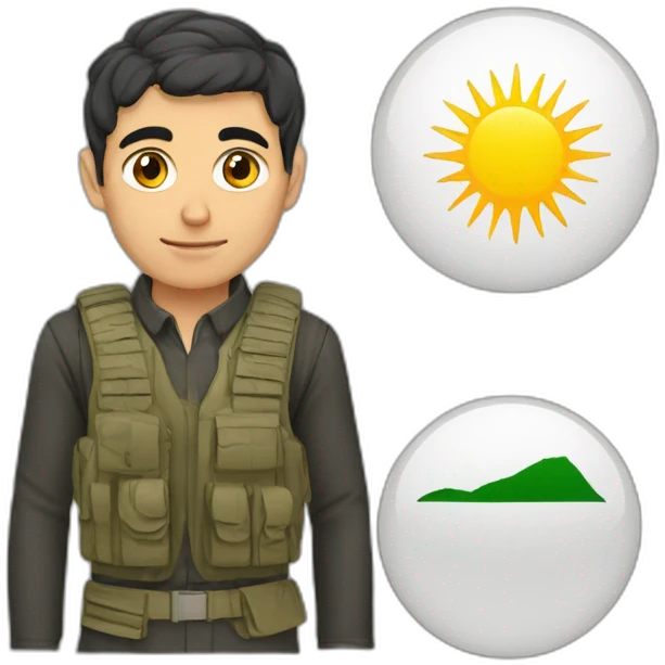 kurdistan emoji