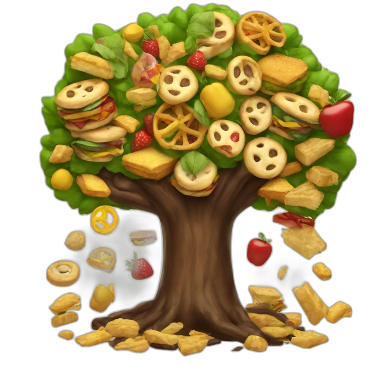 junkfood tree emoji