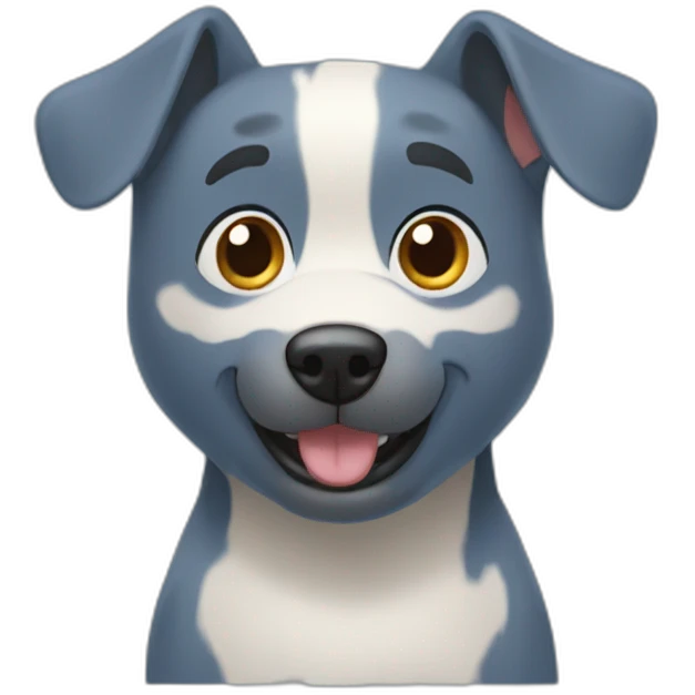 bluey-dog emoji