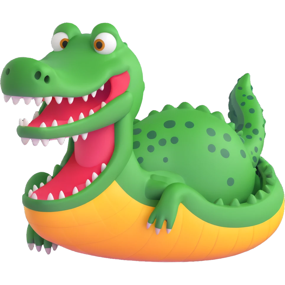 crocodile emoji