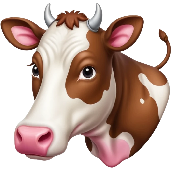 milking cow emoji