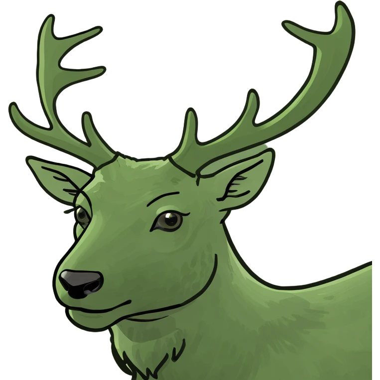 Stag emoji