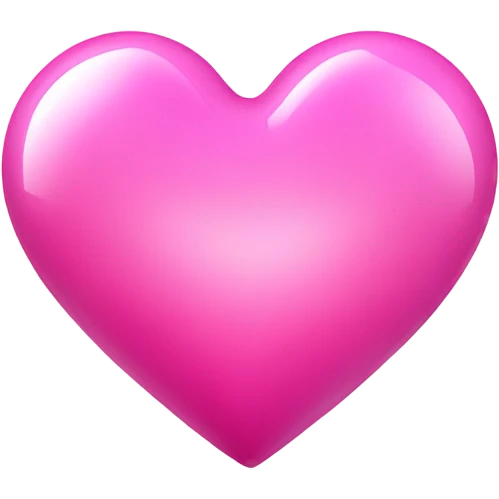 pink shine heart emoji