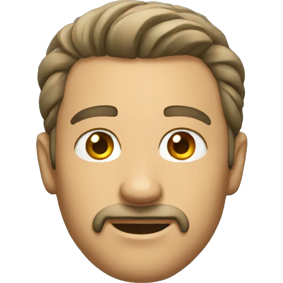 man behind emoji