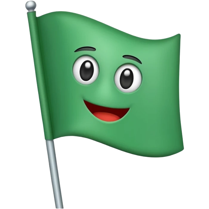 Green  flg emoji