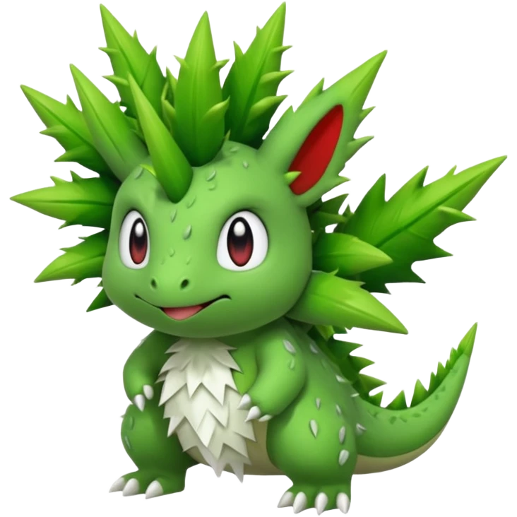 Ugly Fey Toony Larvitar-Shaymin-dragon emoji