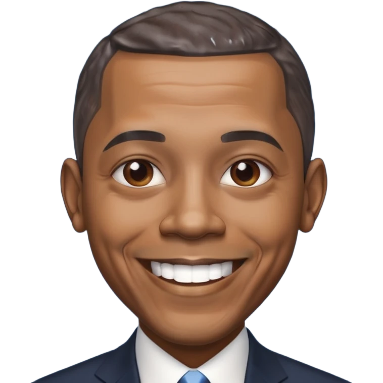 Barack Obama president emoji