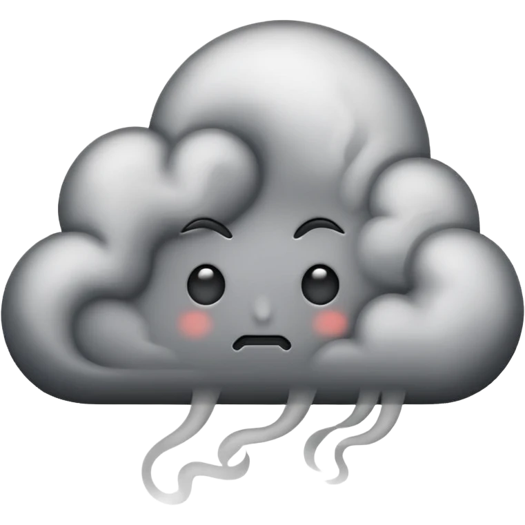 Fight cloud emoji