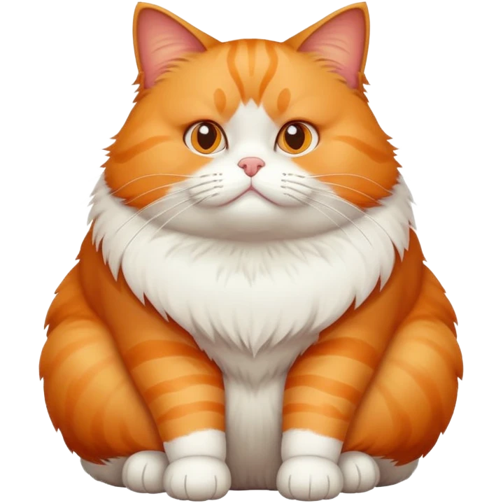 Fat cat emoji