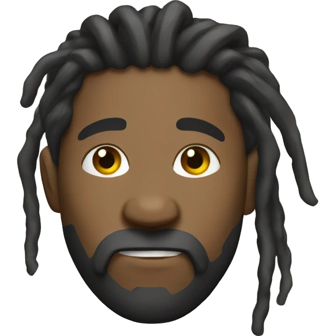nonchalant dreadhead  emoji