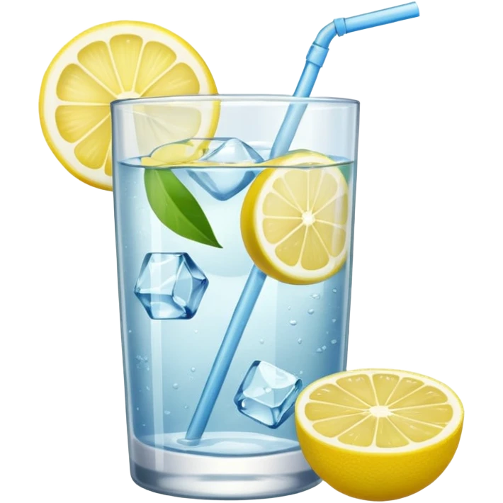 a cup of lemon water emoji