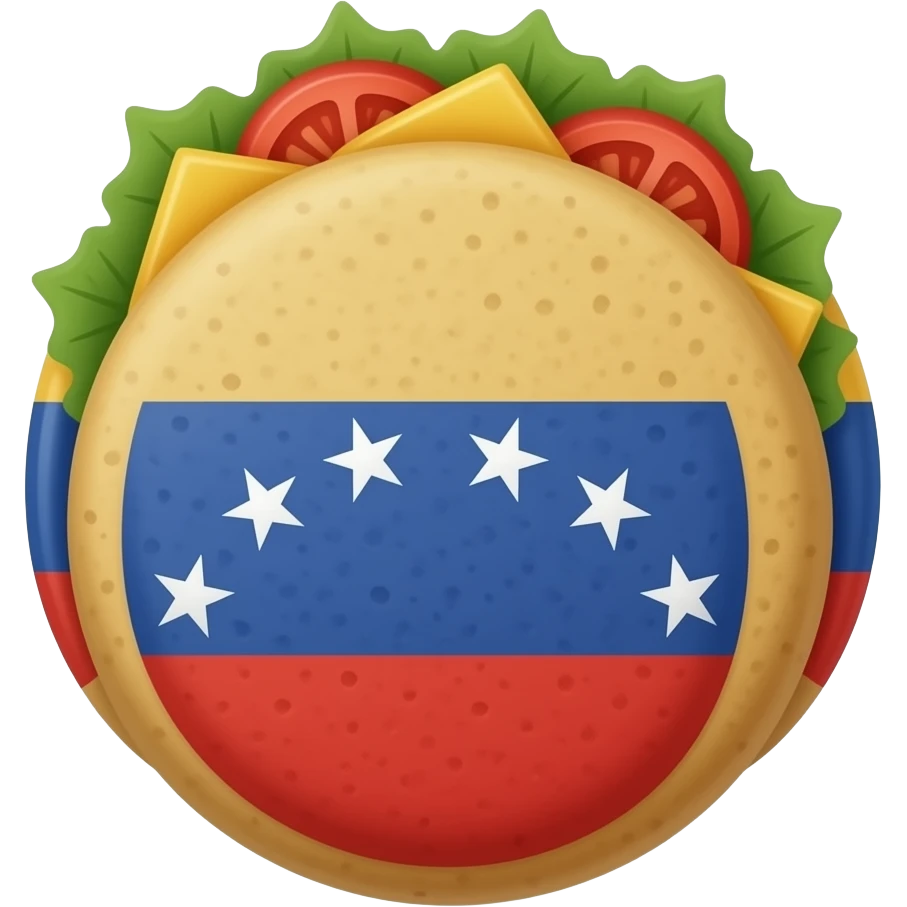 1 arepa venezolana 0 emoji