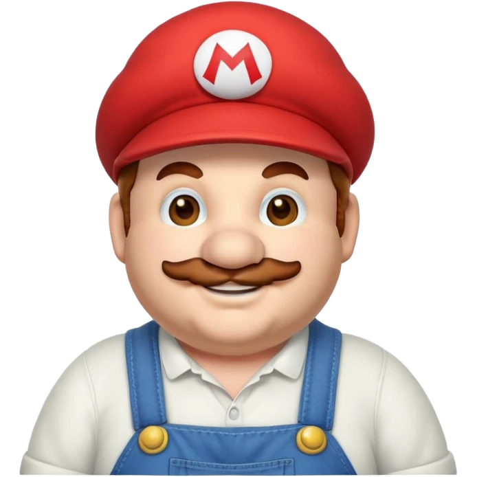 Fat Mario emoji