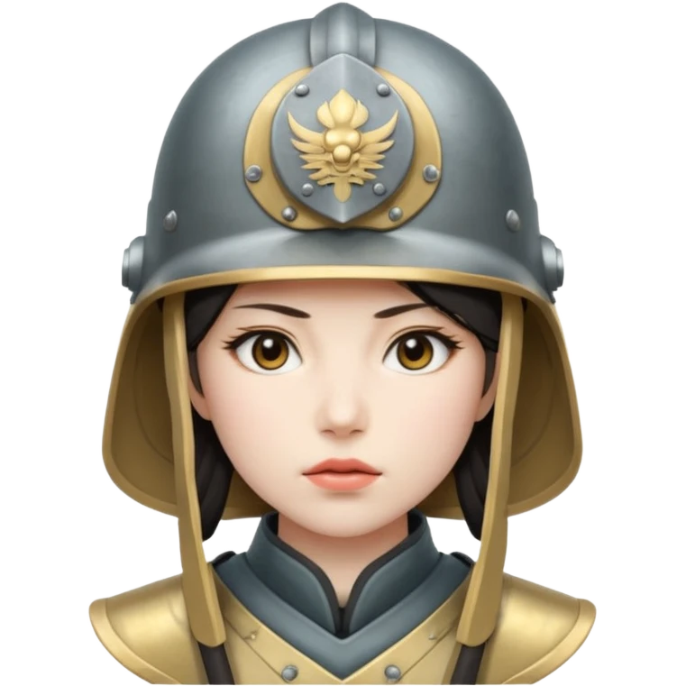 Onna-bugeisha face emoji