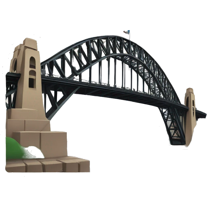 Sydney harbour bridge emoji