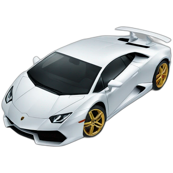 Lamborghini Car  emoji