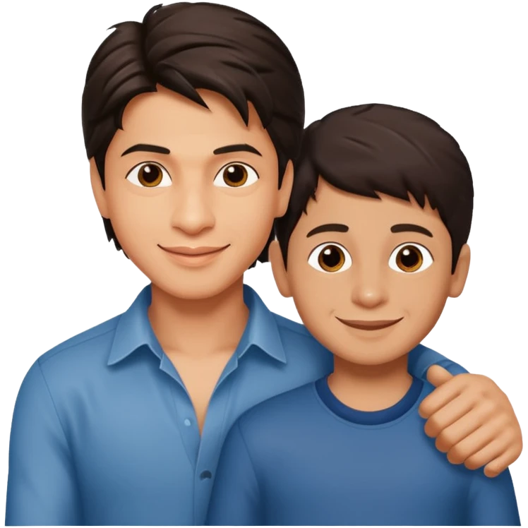 Shah Rukh Khan and Boy together emoji