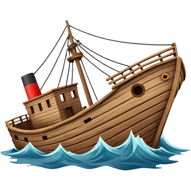 bateau-qui-coule emoji
