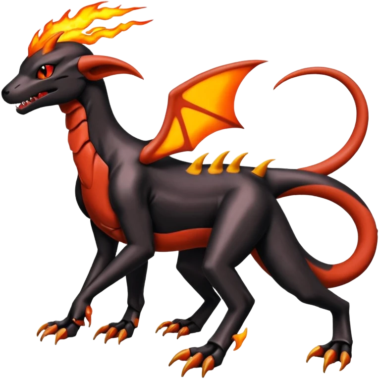 Houndoom-Salandit-Genesect-Pokémon-Fakémon-hybrid-creature emoji