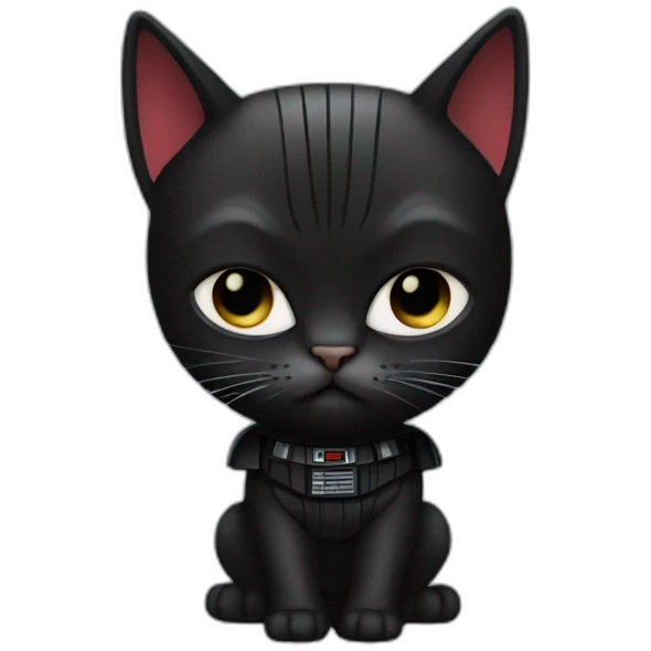 Cat vader emoji