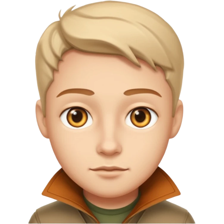 Hunter eyes clever face emoji