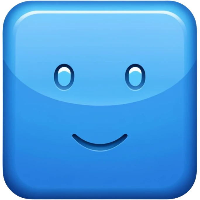 blue square  emoji