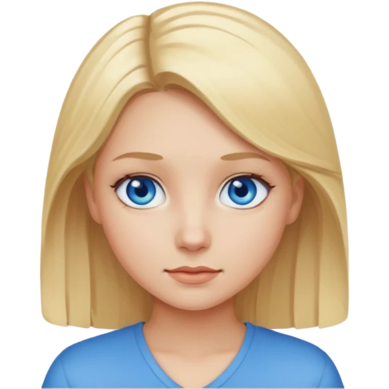 girl hair blonde emoji