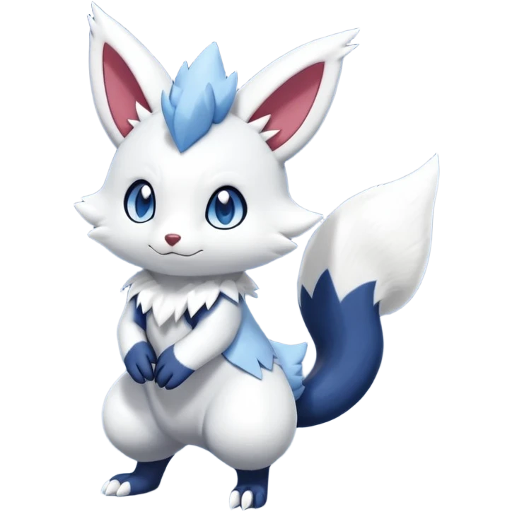 Shiny Furret-Meowstic-Zangoose-Hybrid (Full body) emoji