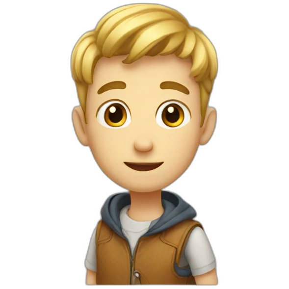 clever boy emoji