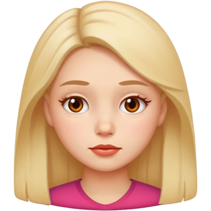 Girl feeling hot emoji