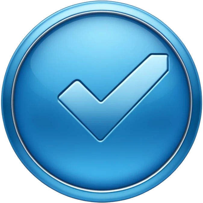 Instagram blue tick emoji
