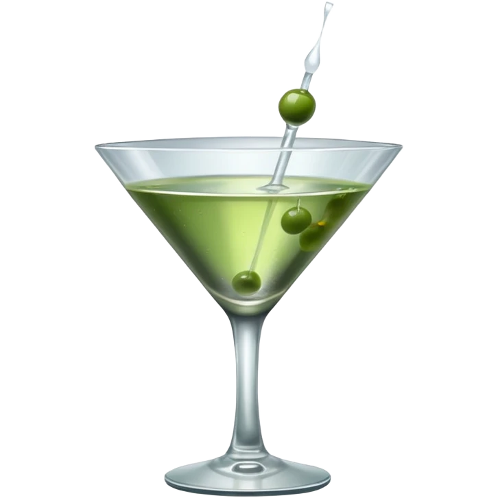 bottle of martini emoji