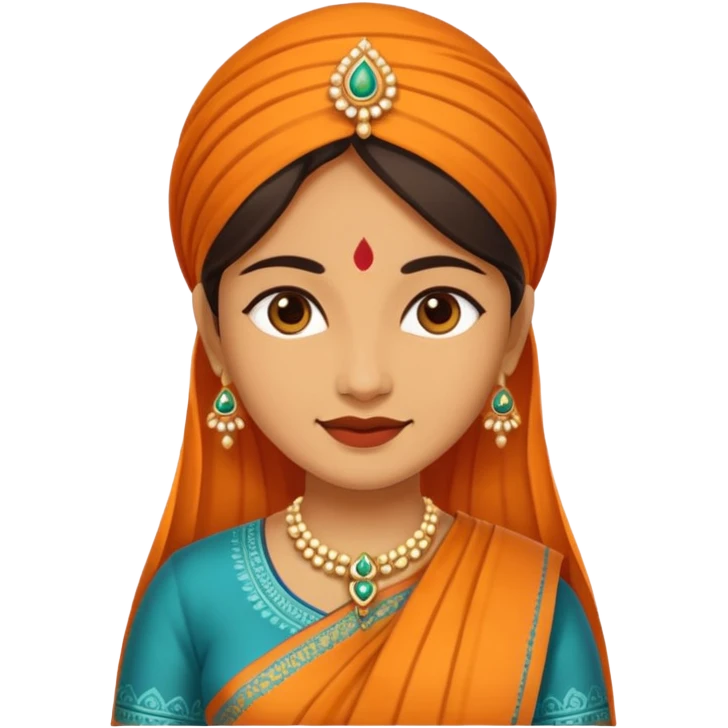 India woman emoji