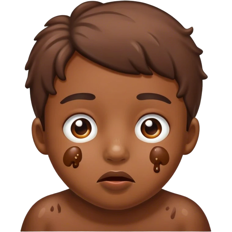 Children with poop emoji