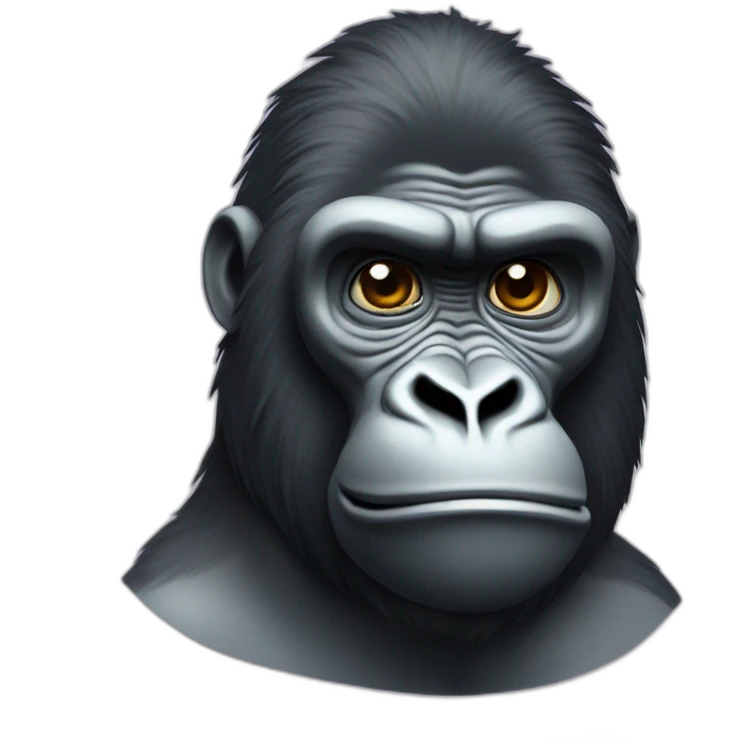 Giga Chad Gorilla emoji