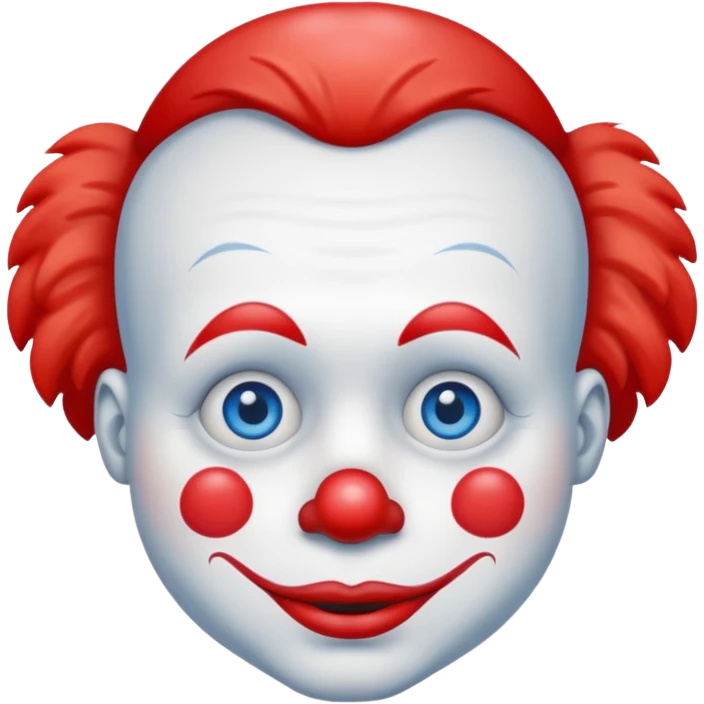 sad clown emoji