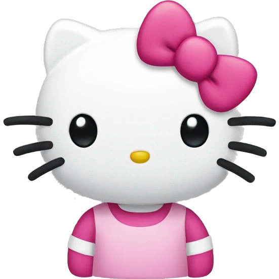 Hello kitty emoji