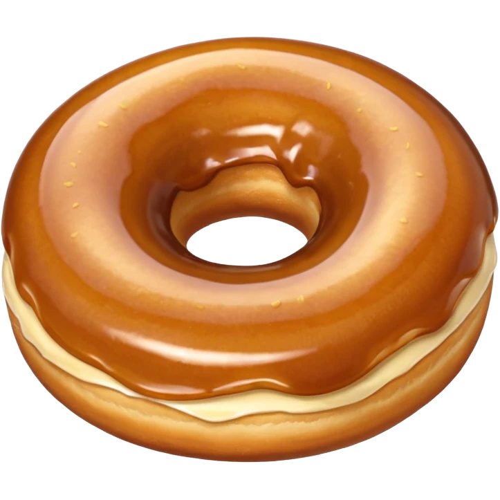 plain donut emoji