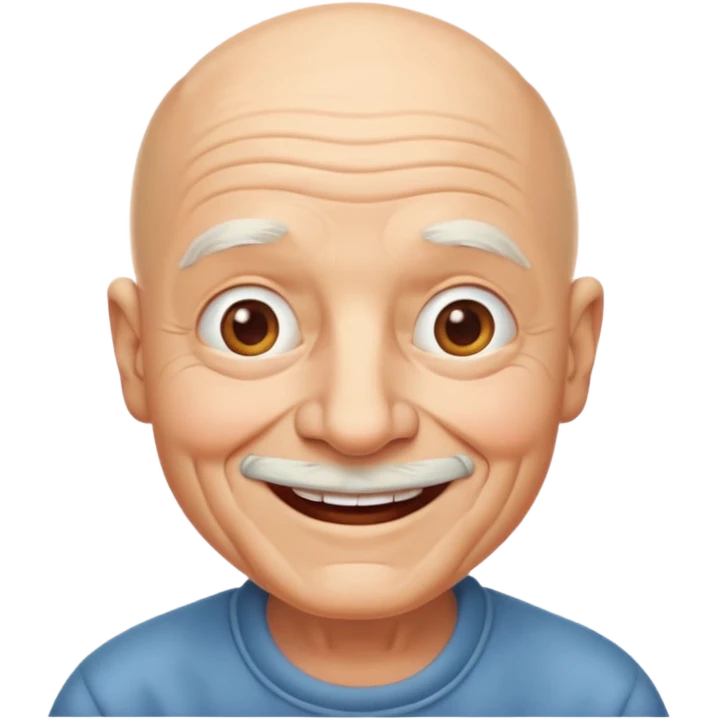 bald grandpa emoji